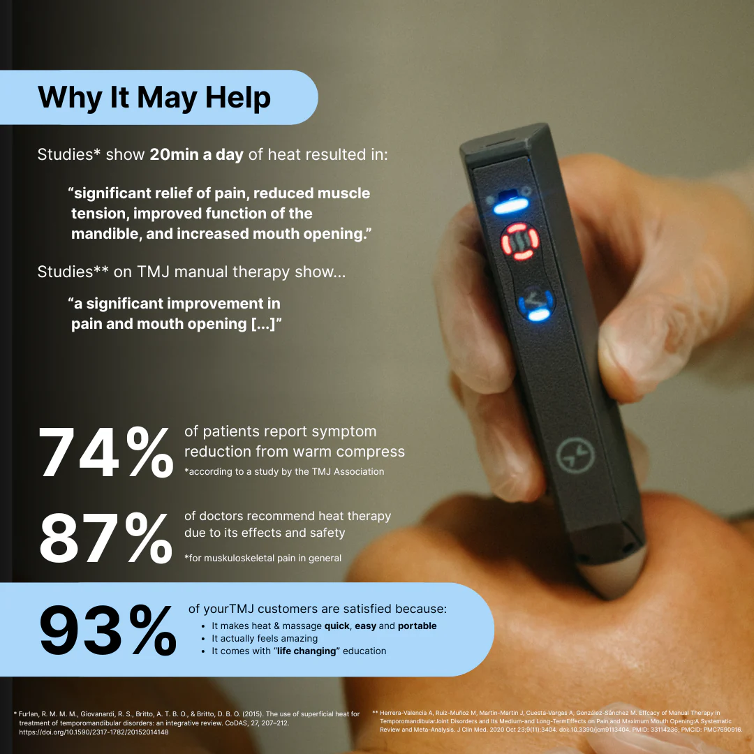 yourTMJ Pen - Heat & Massage for the Jaw - Image 6